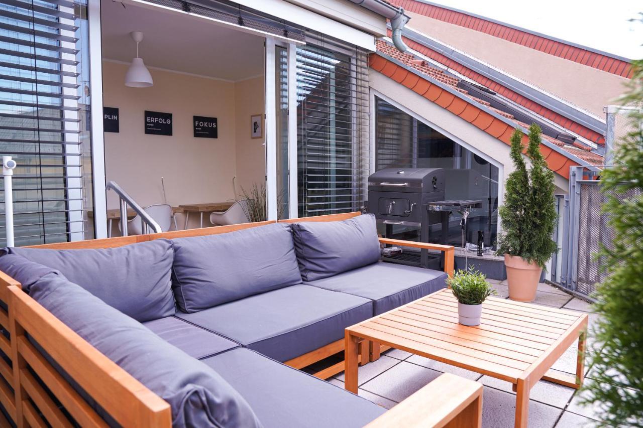 Fullhouse - Halle - Ab7 Rooftop - Bbq Grill - Elevator - Balcony Ngoại thất bức ảnh