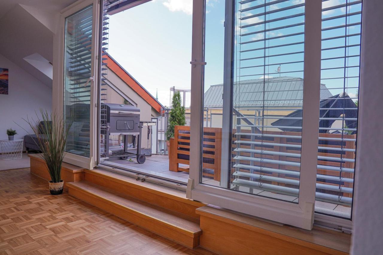 Fullhouse - Halle - Ab7 Rooftop - Bbq Grill - Elevator - Balcony Ngoại thất bức ảnh