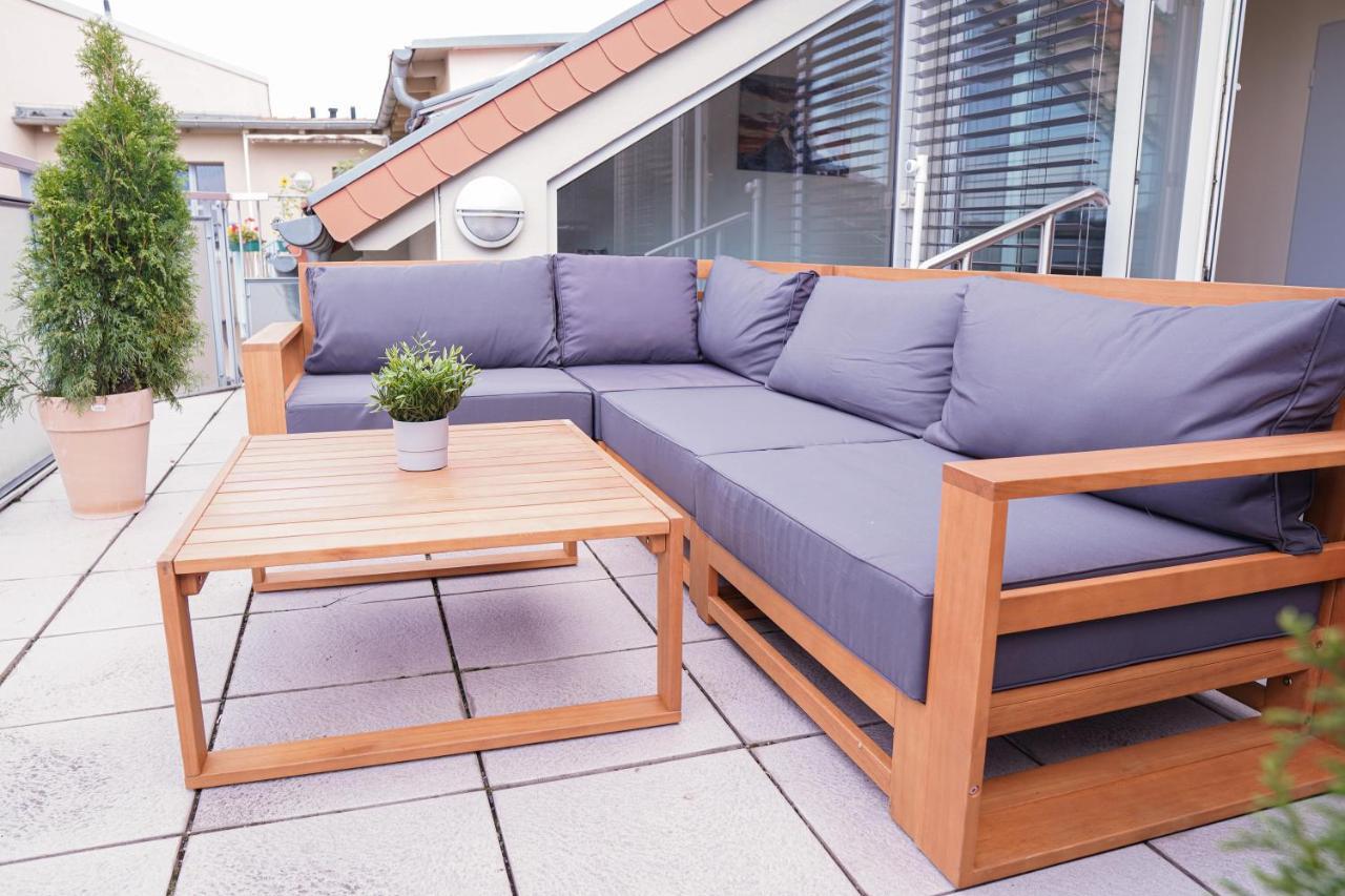 Fullhouse - Halle - Ab7 Rooftop - Bbq Grill - Elevator - Balcony Ngoại thất bức ảnh